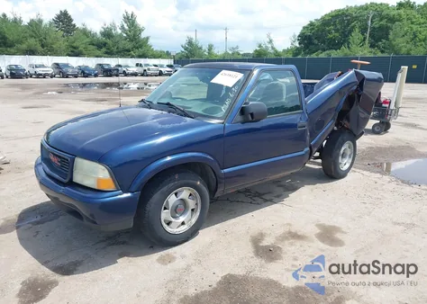 2001 GMC Sonoma Sls z USA, uszkodzony, nr VIN 1GTCS145618198542